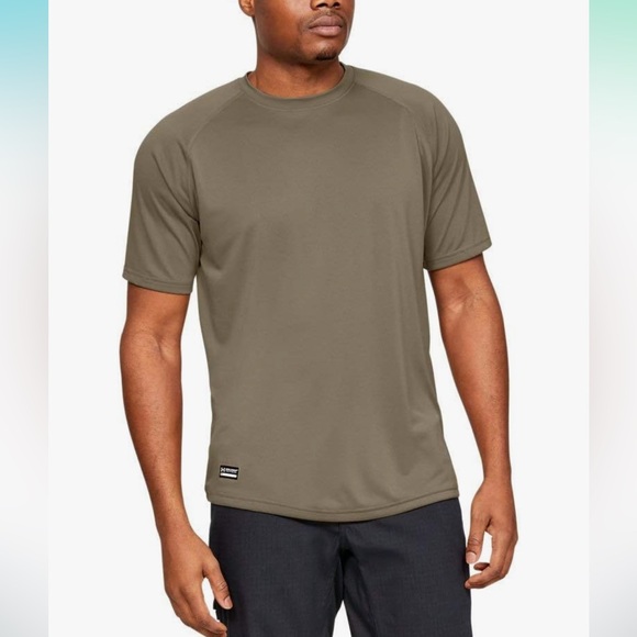 Under Armour Other - NWT Under Armour Brown Tactical Tech Short Sleeve Tee Casual Fit XL